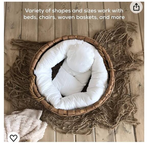 First Landings Newborn Pillow Posing Set 2 Pieces - Picture 5 of 7